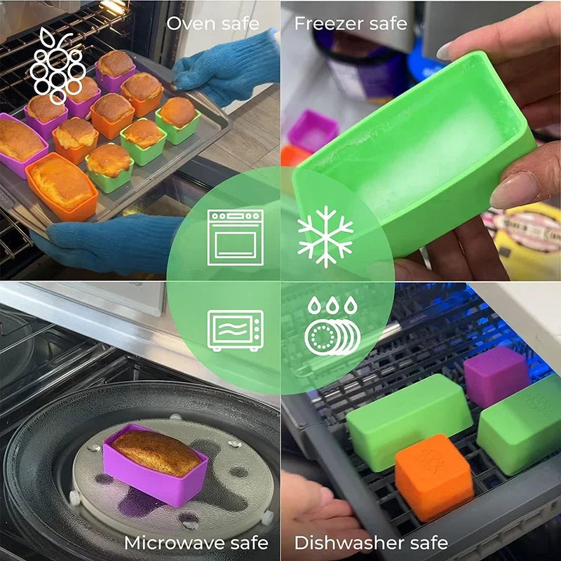 Reusable Silicone Lunch Box Food Dividers