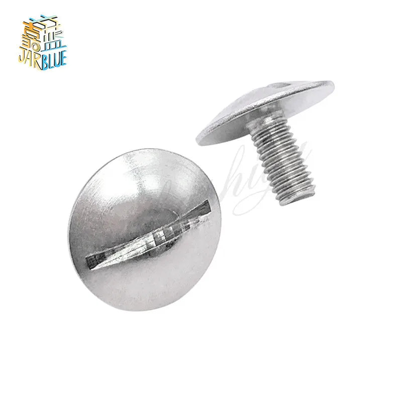 304 Stainless Steel Oversize Slotted Truss Head Screws M2–M6