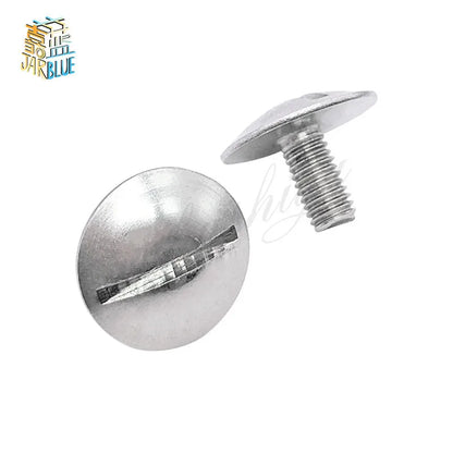 304 Stainless Steel Oversize Slotted Truss Head Screws M2–M6