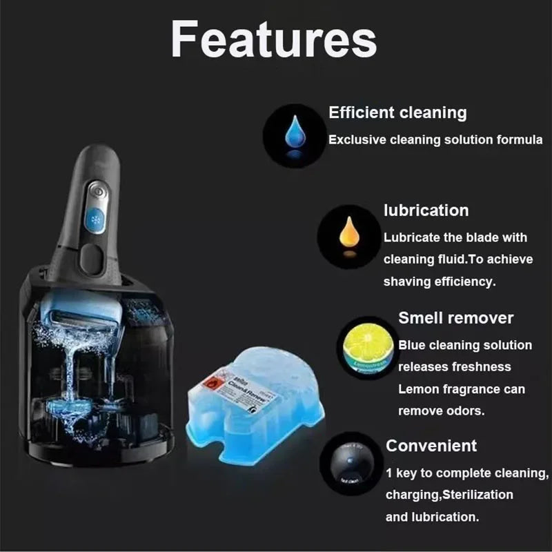 Braun Shaver Cleaning Solution Cartridge