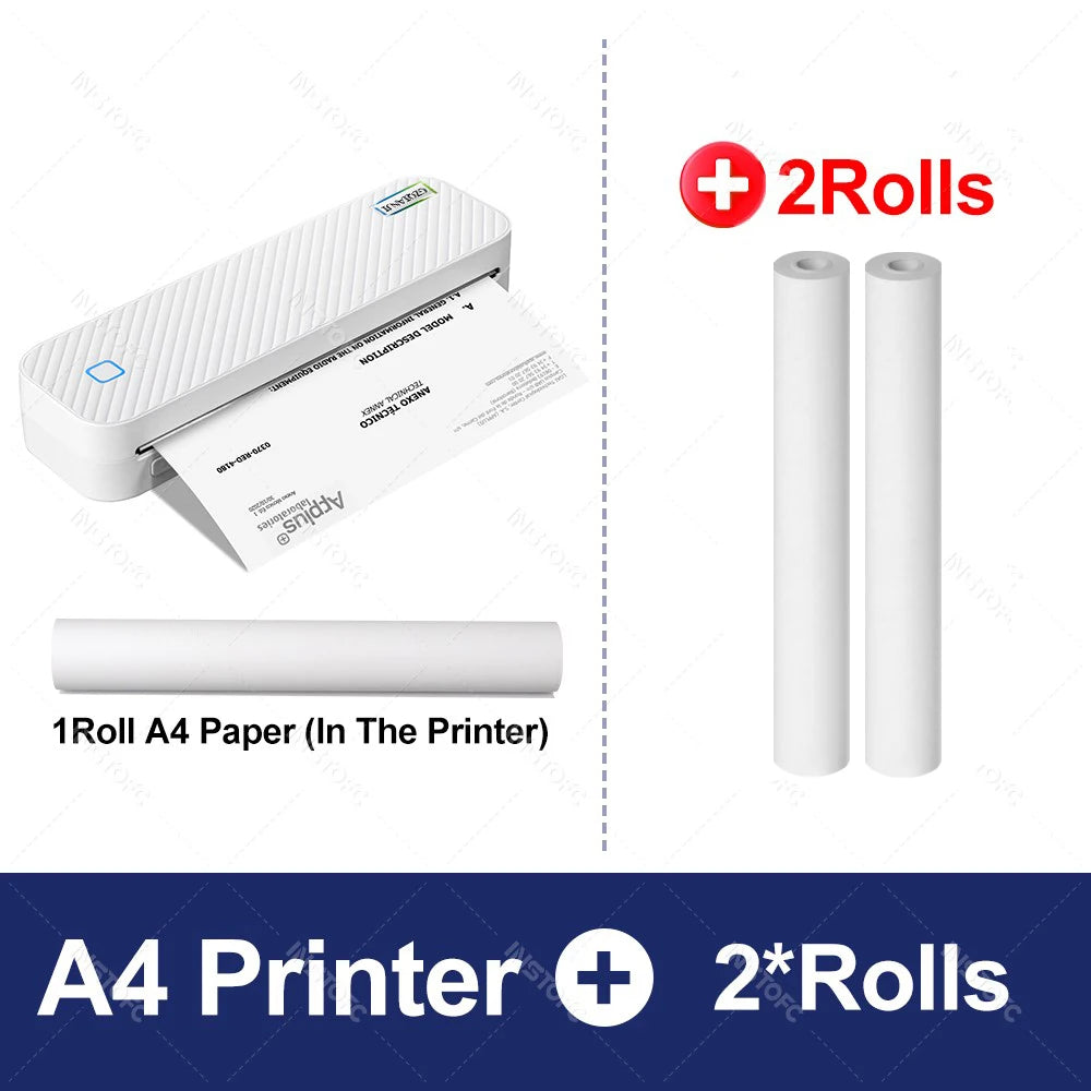 Portable A4 Bluetooth Thermal Printer
