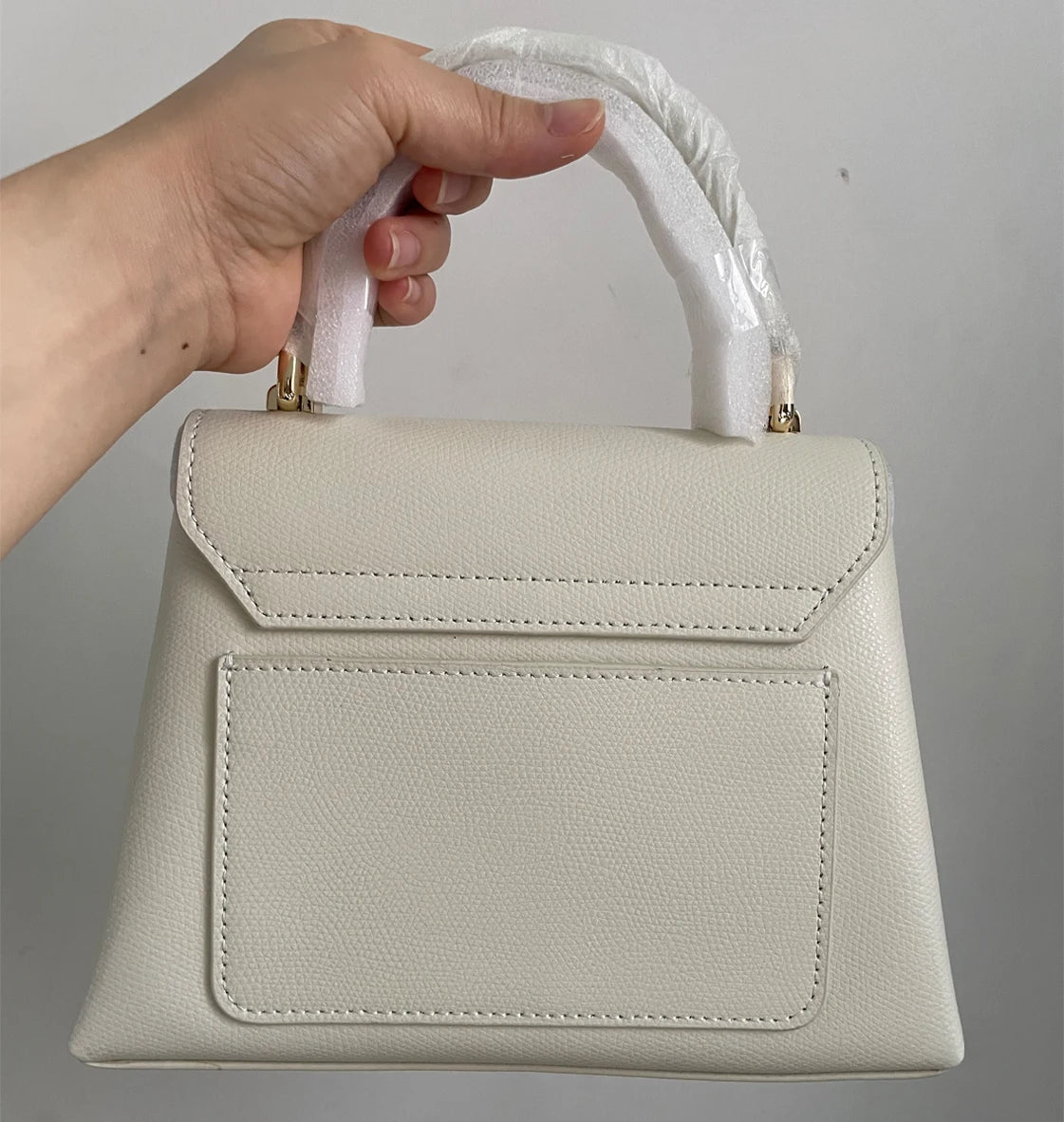 Mini Genuine Leather Satchel Crossbody Bag