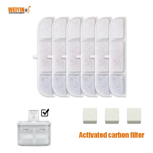 Replacement Filter Cartridges for DownyPaws Cat Water Fountain