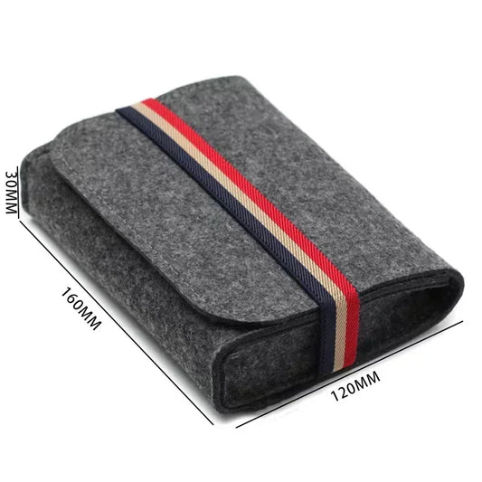 Felt Electronic Accessories Organizer Bag