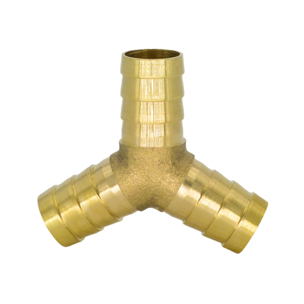 Brass Hose Barb Connector – Y, Cross & Multi-Way Fittings