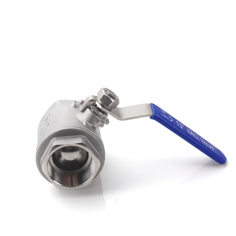 Heavy Duty Stainless Steel Two-Piece Ball Valve