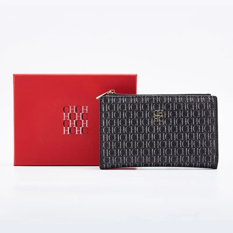Luxury PU Leather Women’s Wallet with Artistic Print