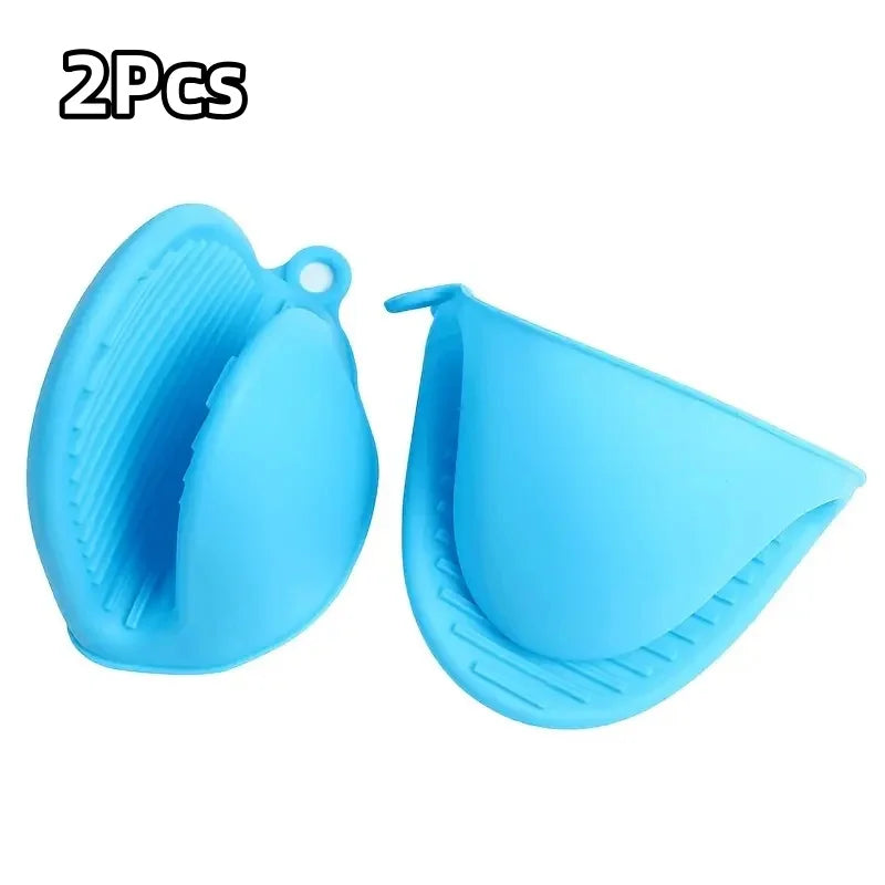 2-Pack Silicone Heat Resistant Pot Holder Gloves