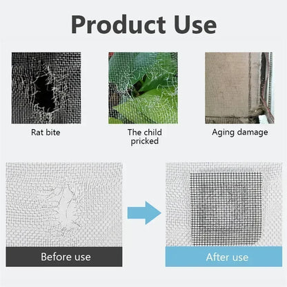 Self-Adhesive Window Screen Repair Tape