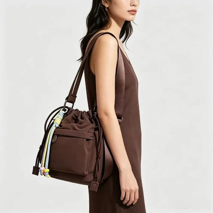 Minimalist Nylon Crossbody Shoulder Bag