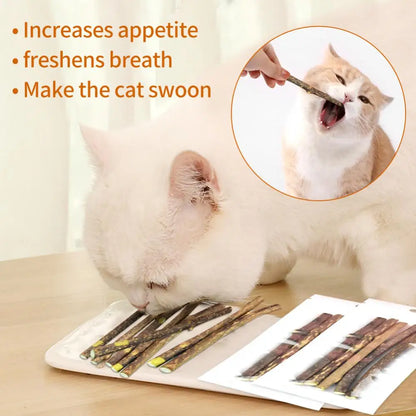 Natural Silvervine Cat Chew Sticks