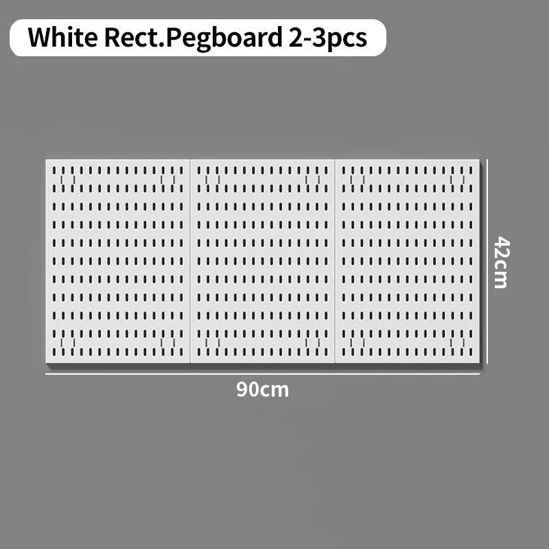 Desktop Pegboard Organizer Panel