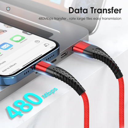 USB-A to Lightning Fast Charging Cable