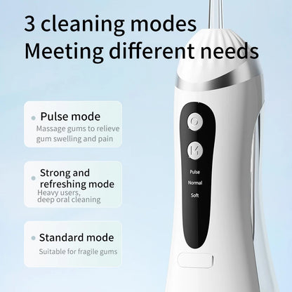 IPX7 Waterproof Rechargeable Dental Cleaner