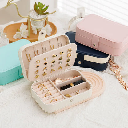 Portable Travel Jewelry Organizer Case