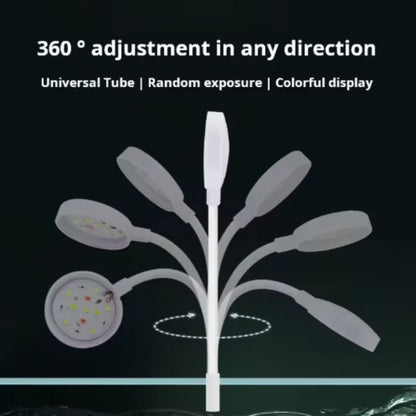 LED Clip-On Aquarium Light with 360° Adjustable USB Power