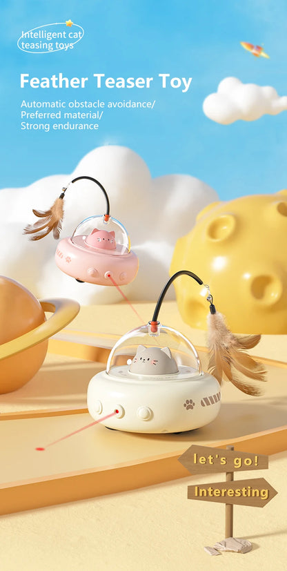 Smart Interactive UFO Cat Toy