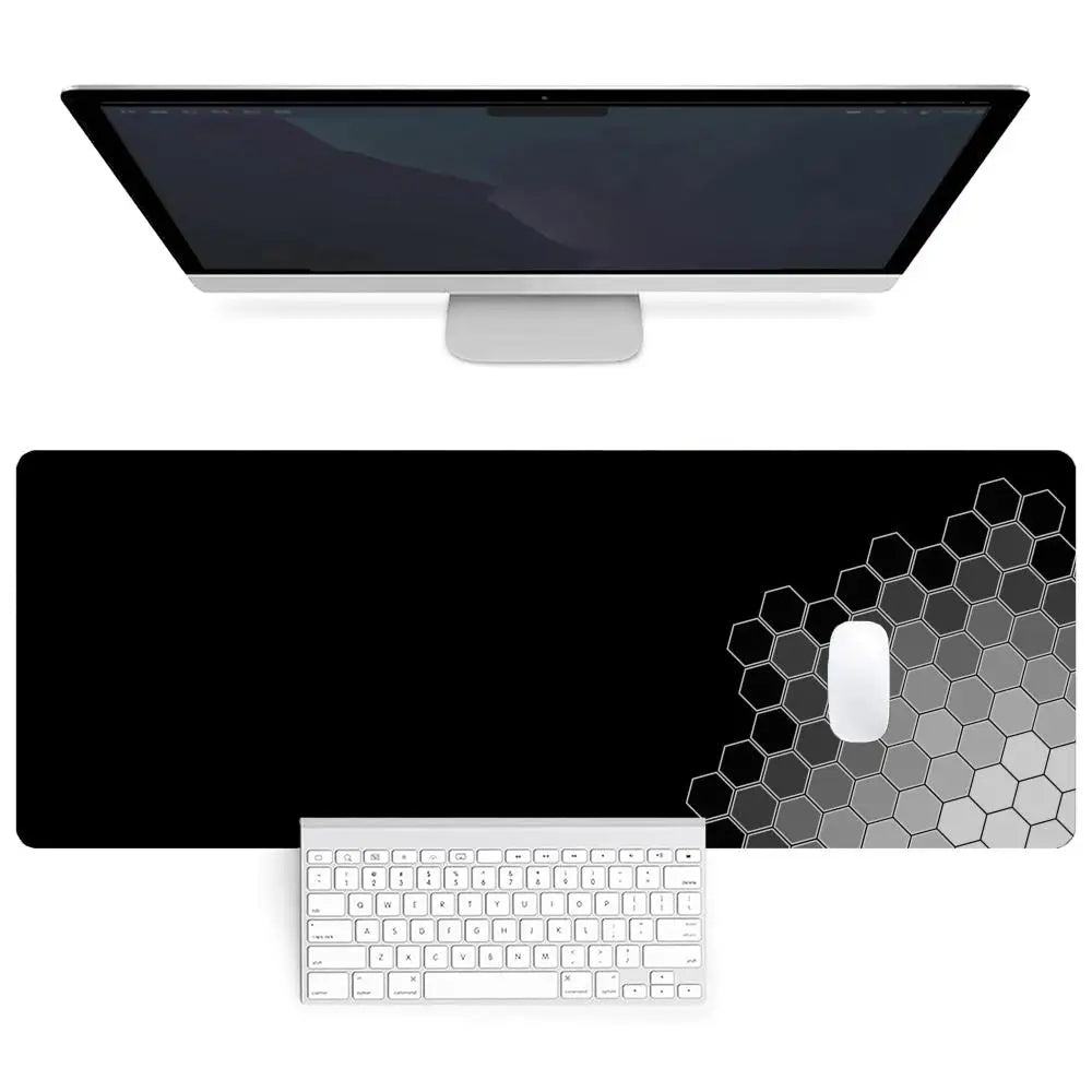 Hexagon Extended Desk Mat