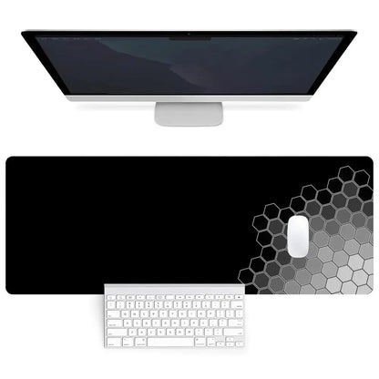 Hexagon Extended Desk Mat
