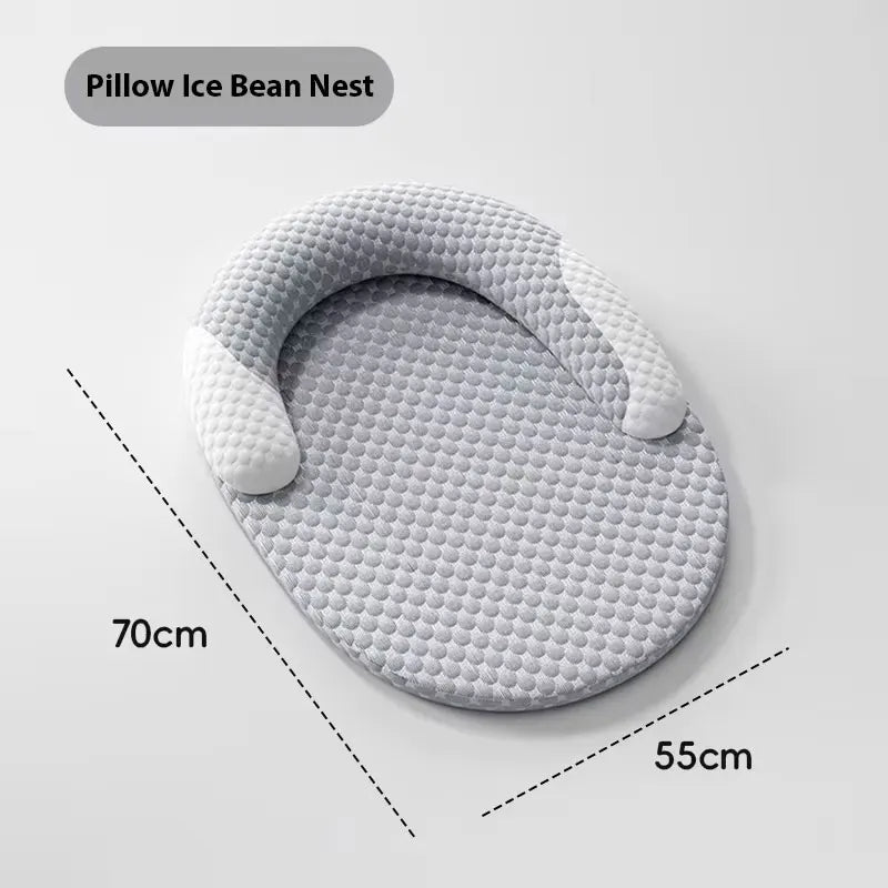 Premium Cooling Pet Lounger Bed