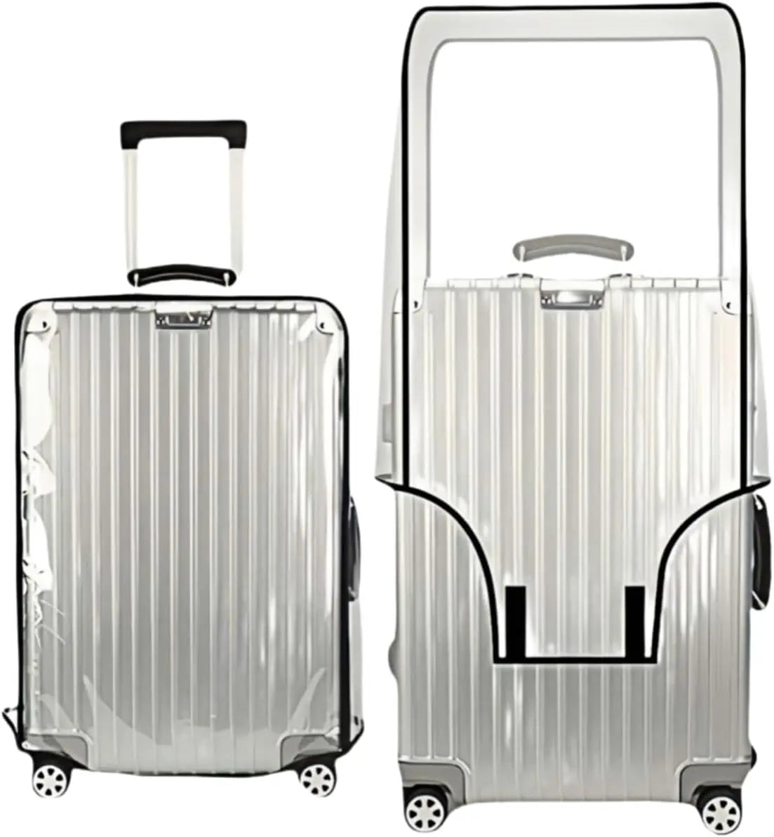 Clear Waterproof PVC Suitcase Cover