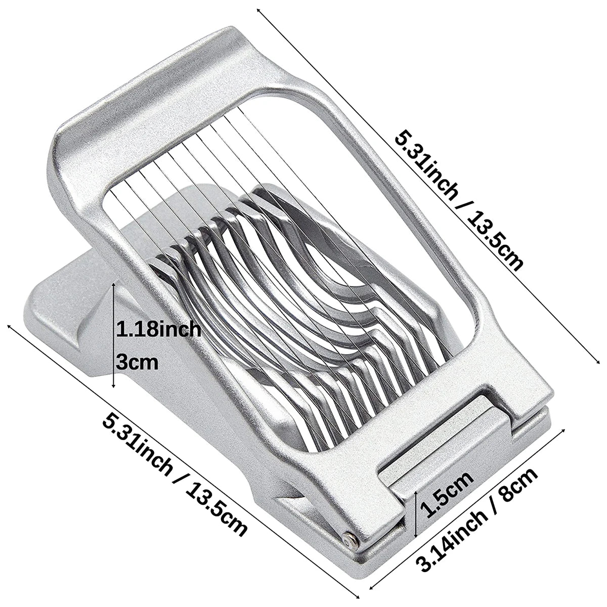 Heavy Duty Aluminium Egg Slicer