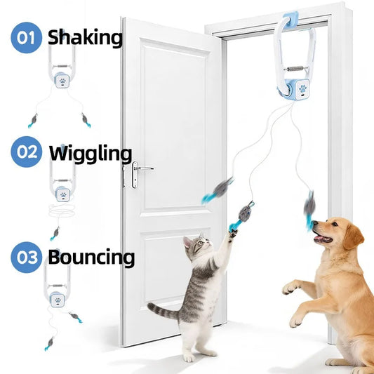 Electronic Door Hanging Cat Toy