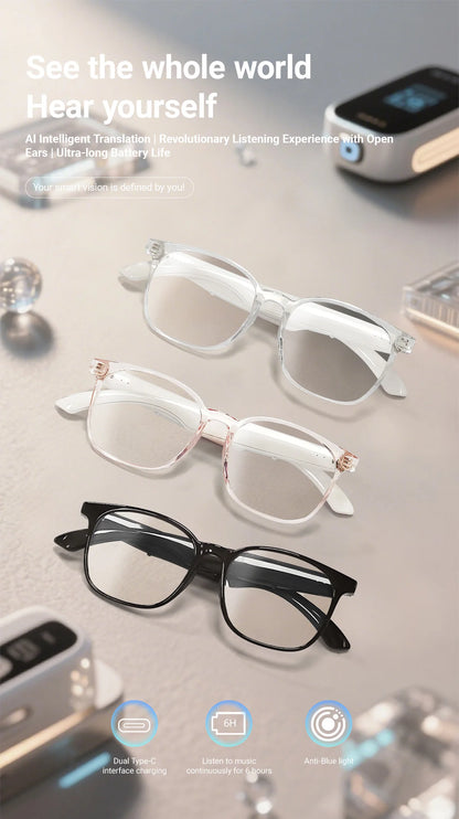 Smart AI Translation Glasses