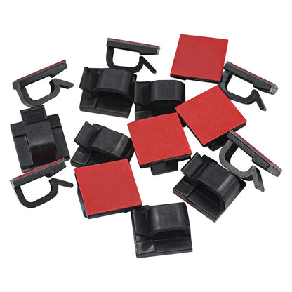 Adhesive Cable Holder Clips – Self-Stick Wire Management Organisers