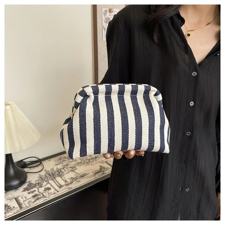 Summer Woven Crochet Beach Clutch Handbag