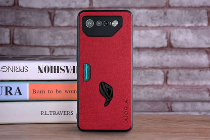 Textured Leather Phone Case for ASUS ROG Phone 6 & 7