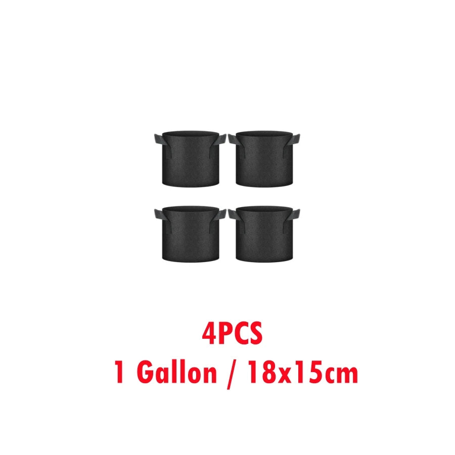 Fabric Grow Bags for Vegetables, Flowers & Herbs