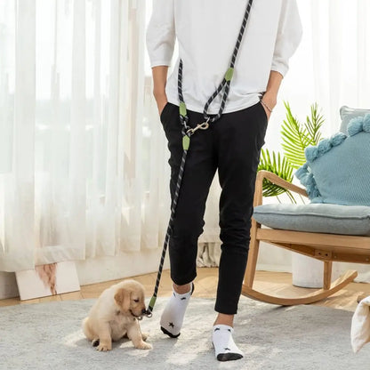 Reflective Hands-Free Dog Leash