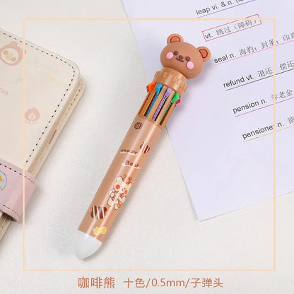 Kawaii 0.5mm Color Ink Ballpoint Pens