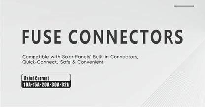 1000V DC Solar Panel Inline Fuse Connector