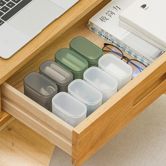 Portable Cable & Earphone Storage Organizer Box