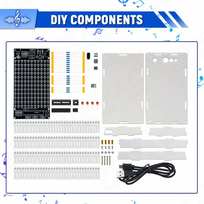 Sound-Controlled Audio Frequency Display Soldering Project Kit