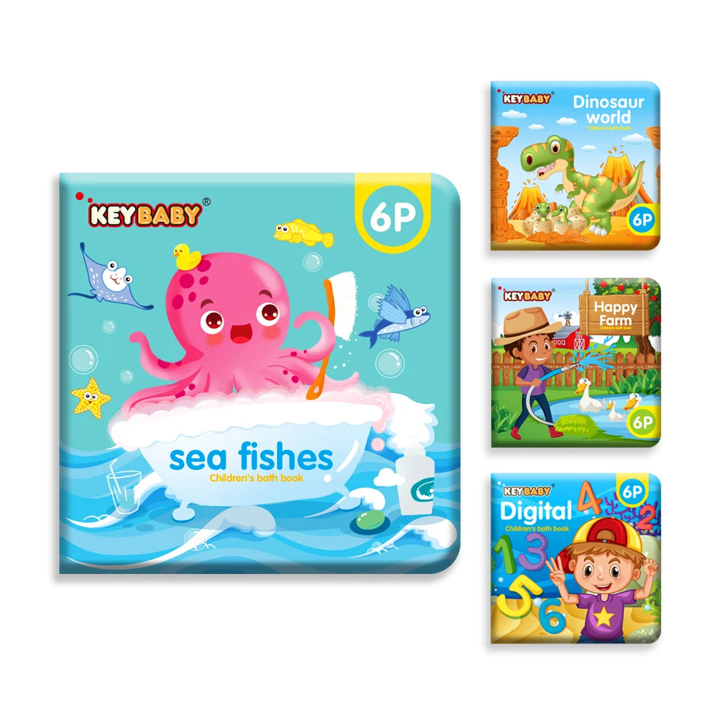 Waterproof Baby Bath Book