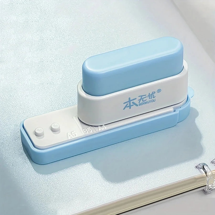 Compact 5-Hole Punch for Notebooks, Planners & Office Documents