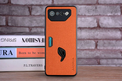 Textured Leather Phone Case for ASUS ROG Phone 6 & 7