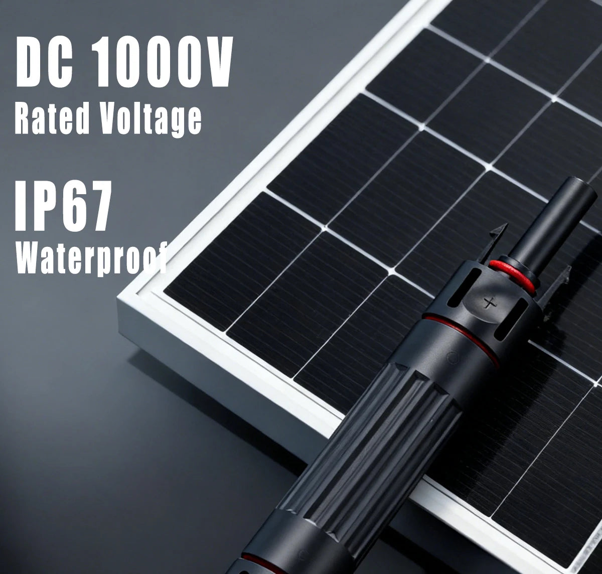 1000V DC Solar Panel Inline Fuse Connector