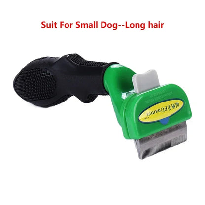 Pet Deshedding Grooming Comb for Cats & Dogs