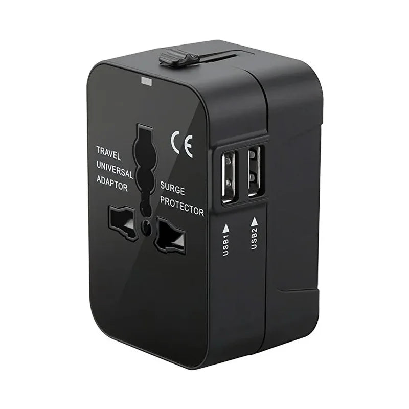 Universal Travel Adapter with USB Ports
