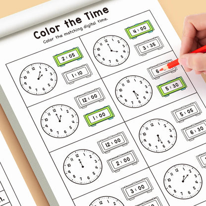 Kids Time Concept Practice Workbook
