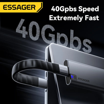ESSAGER 240W USB-C PD3.1 Fast Charging Cable