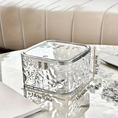 Clear Acrylic Hair Accessories Organizer Box