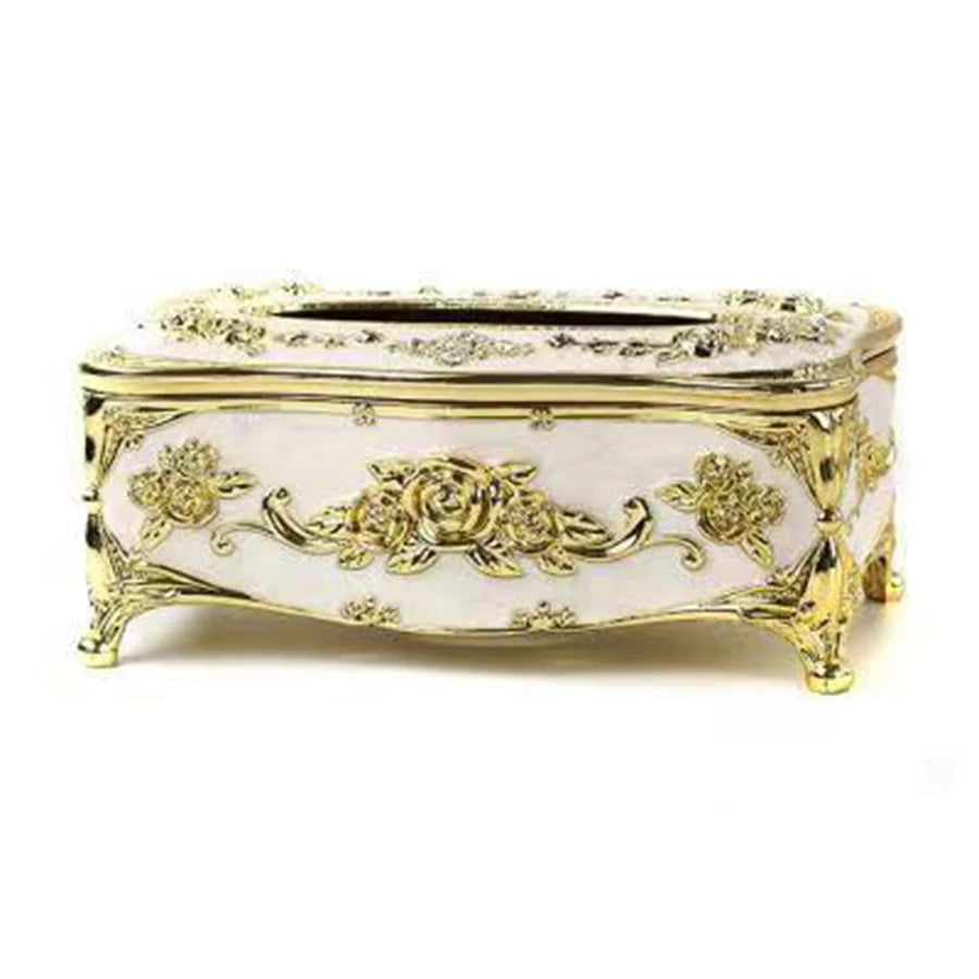 European Luxury Tissue Box Holder