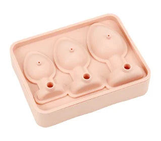 One-Press Silicone Ice Cube Maker with Storage Box