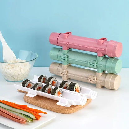Quick Sushi Roll Maker & Rice Mold for Homemade Sushi