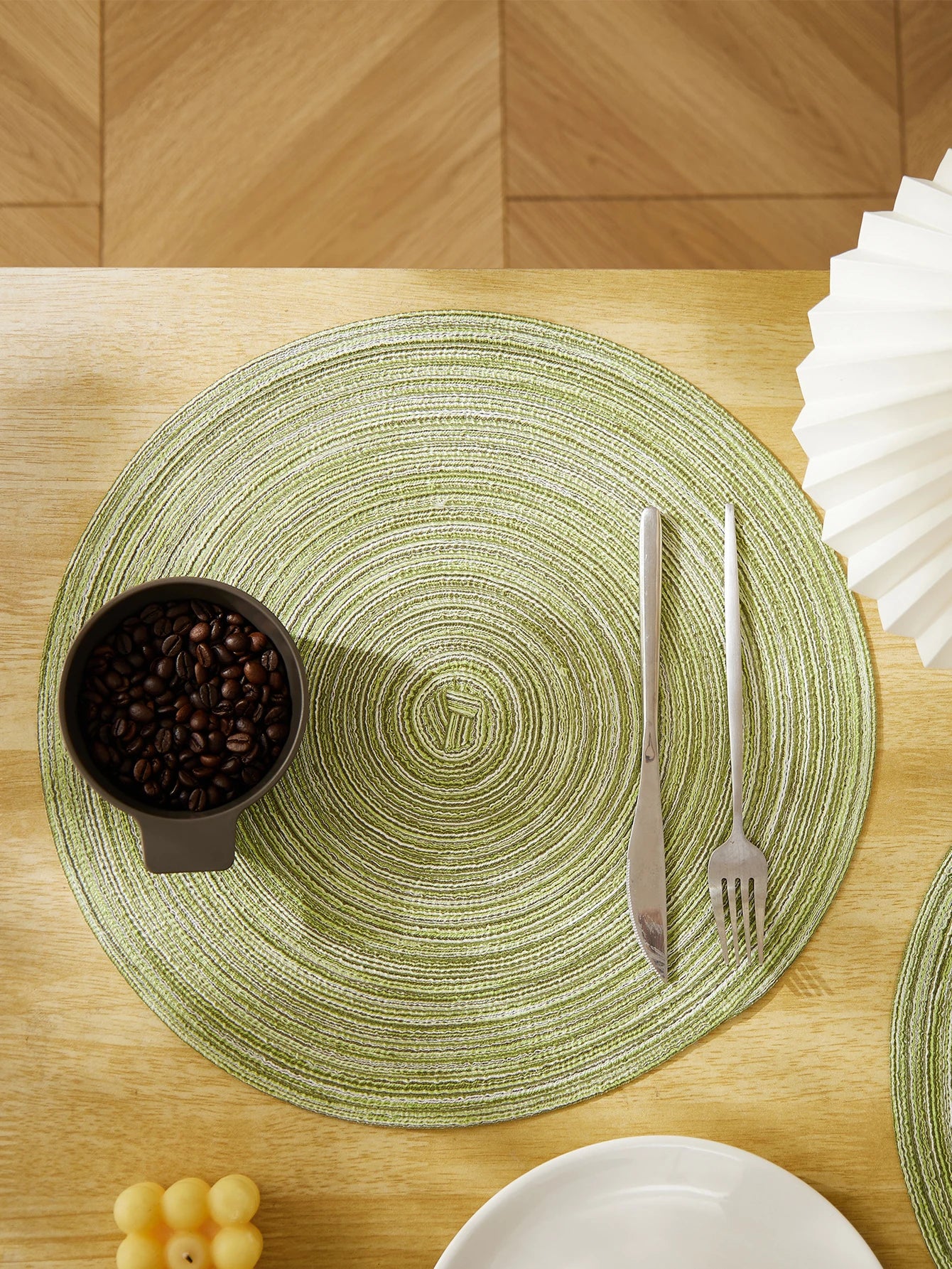 Round Woven Braided Placemats